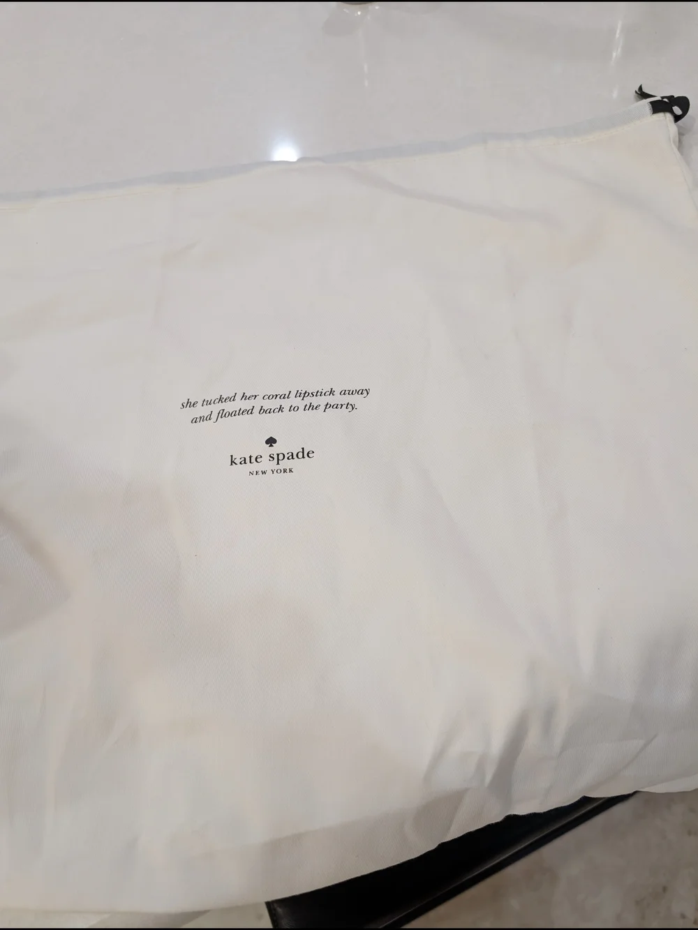 Kate Spade Cream Medium Bag with Gold Hardware